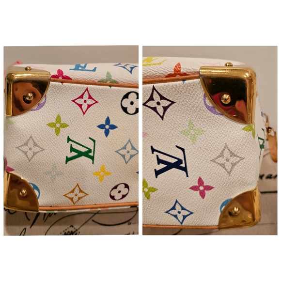 Louis Vuitton Trouville Handbag Multicolor Monogram - Picture 9 of 16